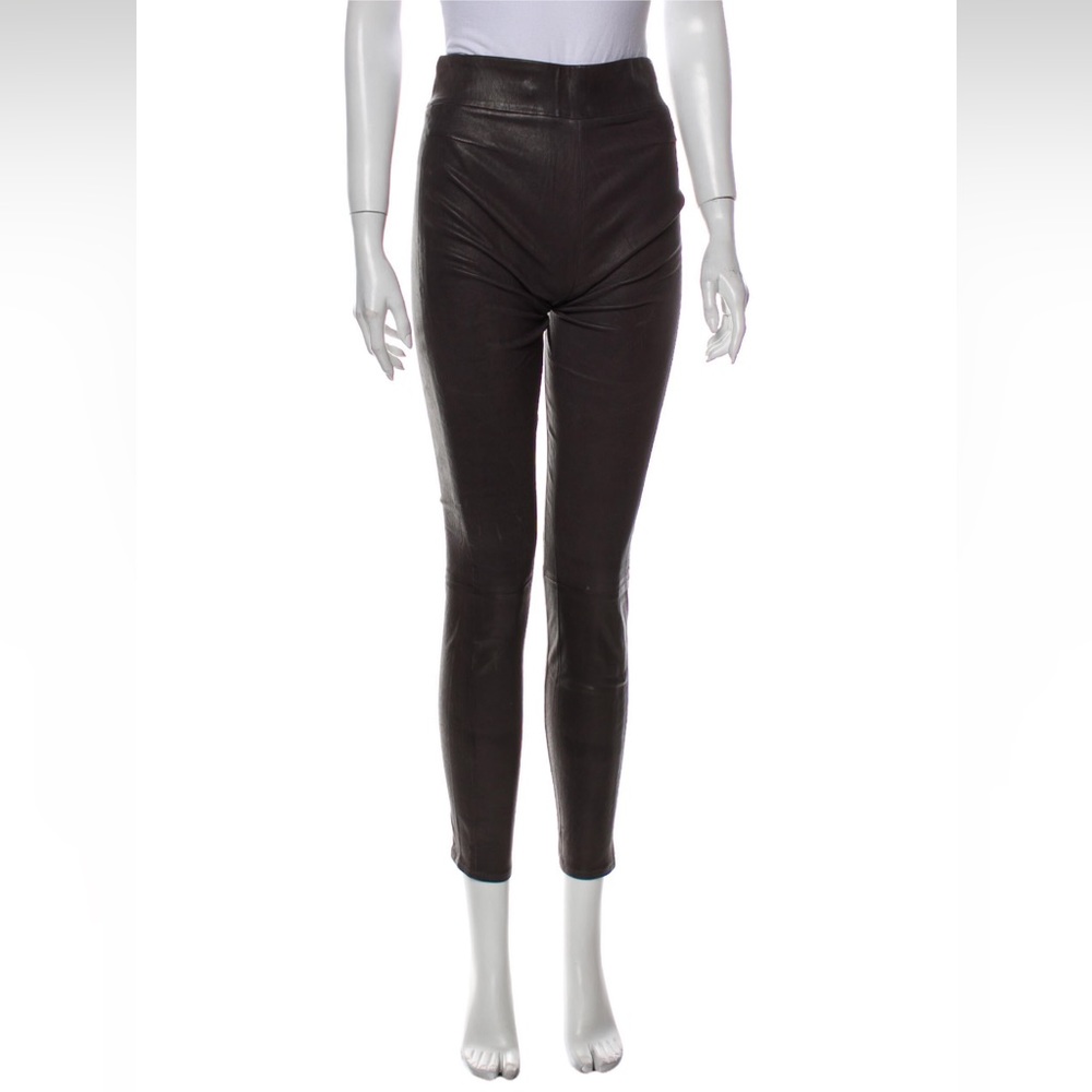 Rag & Bone stretch lamb-leather pants